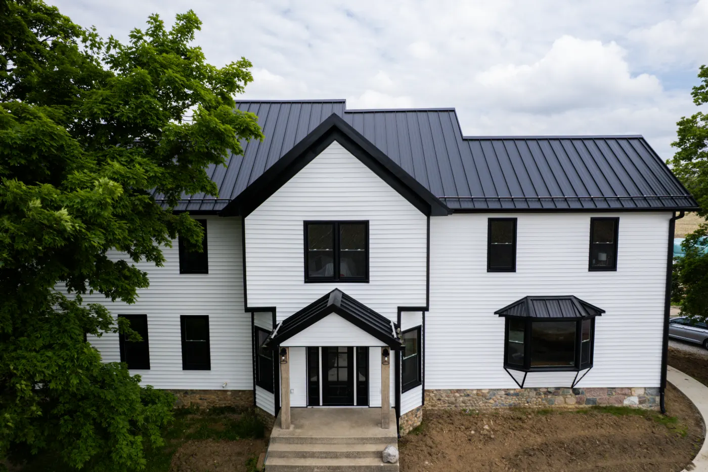 Commercial roof inspection documented in Britton Falls